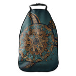 Tribal Sea Turtle Print Car Seat Organizers