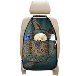 Tribal Sea Turtle Print Car Seat Organizers