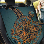 Tribal Sea Turtle Print Pet Car Back Seat Cover