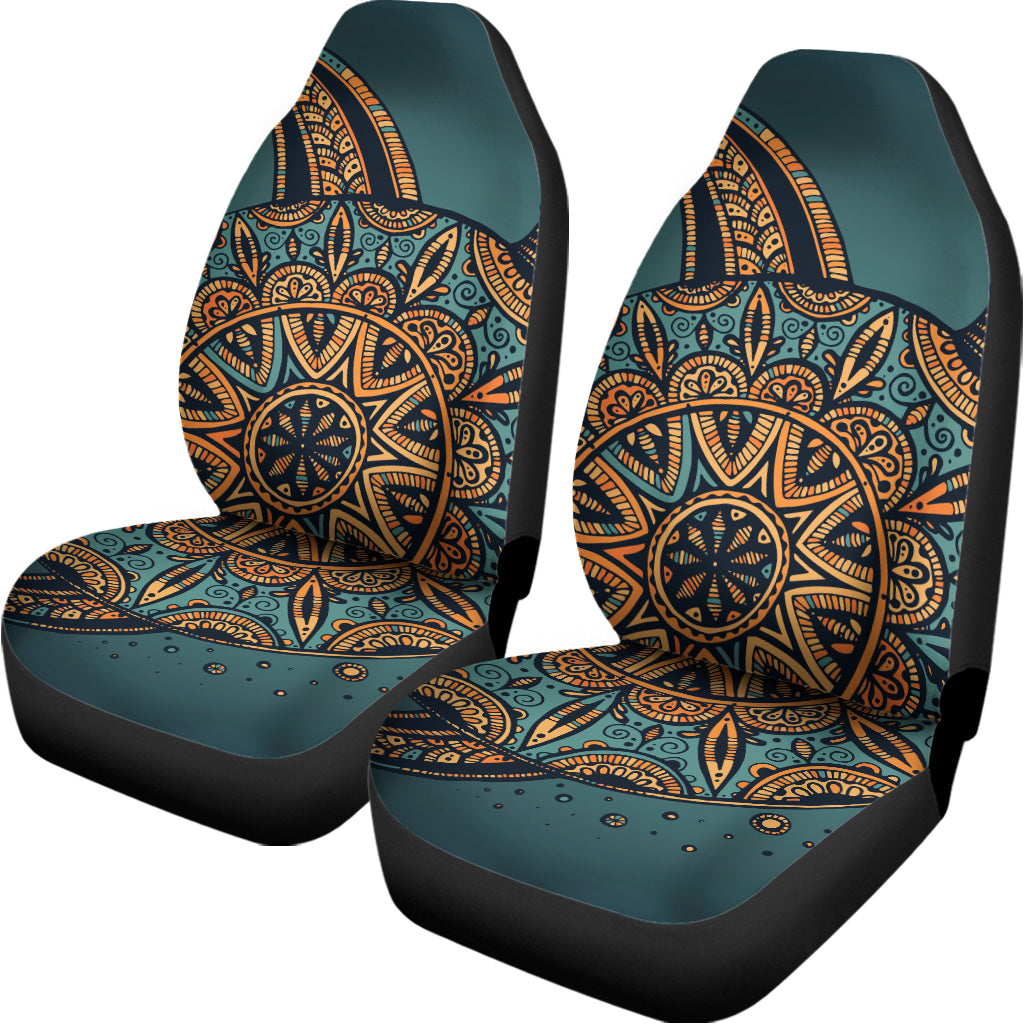 Tribal Sea Turtle Print Universal Fit Car Seat Covers