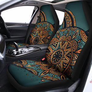 Tribal Sea Turtle Print Universal Fit Car Seat Covers