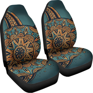 Tribal Sea Turtle Print Universal Fit Car Seat Covers