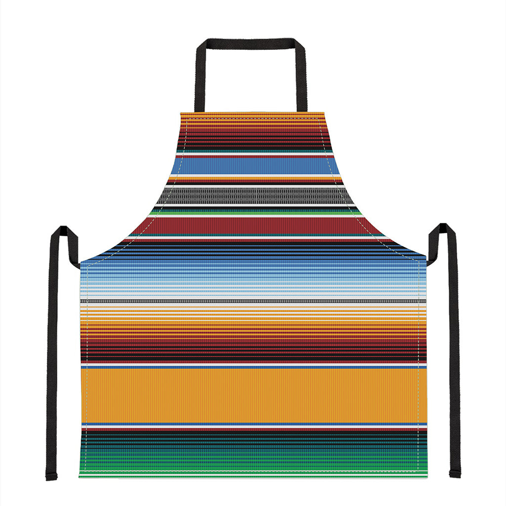 Tribal Serape Blanket Pattern Print Apron