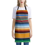 Tribal Serape Blanket Pattern Print Apron