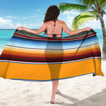 Tribal Serape Blanket Pattern Print Beach Sarong Wrap