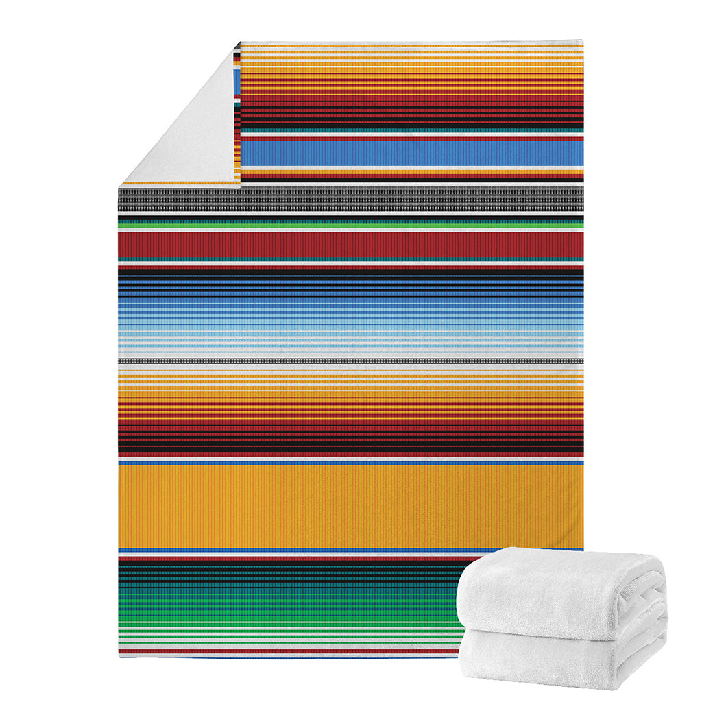 Tribal Serape Blanket Pattern Print Blanket
