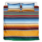 Tribal Serape Blanket Pattern Print Duvet Cover Bedding Set
