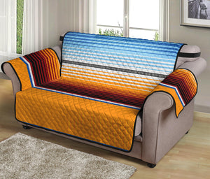 Tribal Serape Blanket Pattern Print Loveseat Protector