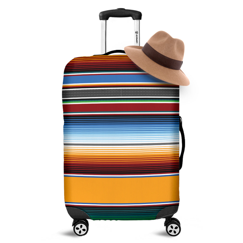 Tribal Serape Blanket Pattern Print Luggage Cover