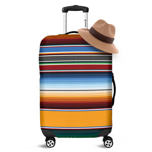 Tribal Serape Blanket Pattern Print Luggage Cover