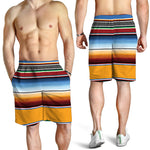 Tribal Serape Blanket Pattern Print Men's Shorts