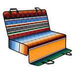 Tribal Serape Blanket Pattern Print Pet Car Back Seat Cover