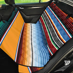 Tribal Serape Blanket Pattern Print Pet Car Back Seat Cover