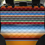 Tribal Serape Blanket Pattern Print Pet Car Back Seat Cover