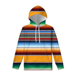 Tribal Serape Blanket Pattern Print Pullover Hoodie