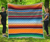 Tribal Serape Blanket Pattern Print Quilt