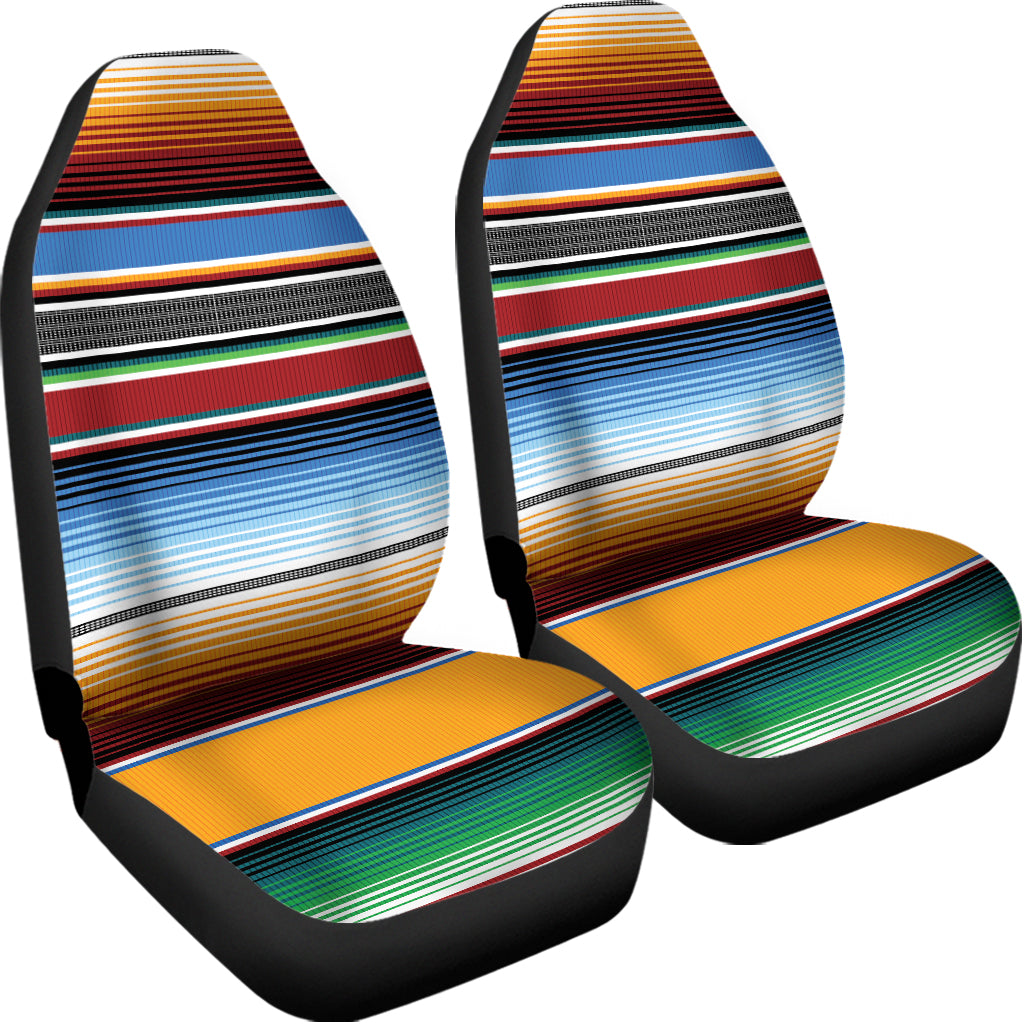 Tribal Serape Blanket Pattern Print Universal Fit Car Seat Covers