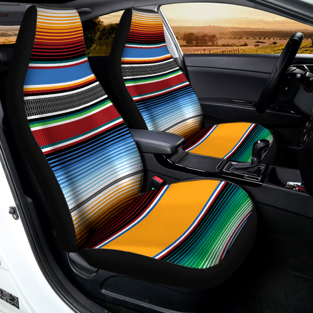 Tribal Serape Blanket Pattern Print Universal Fit Car Seat Covers