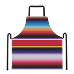 Tribal Serape Blanket Stripe Print Apron