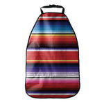 Tribal Serape Blanket Stripe Print Car Seat Organizers