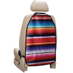 Tribal Serape Blanket Stripe Print Car Seat Organizers