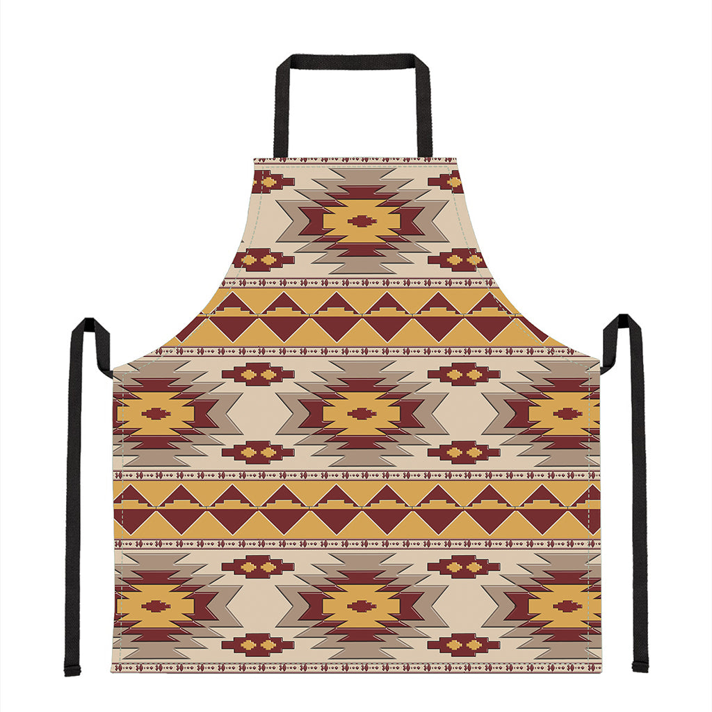 Tribal Southwestern Navajo Pattern Print Apron