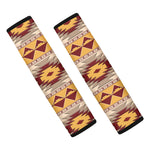 Tribal Southwestern Navajo Pattern Print Car Seat Belt Covers