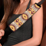 Tribal Southwestern Navajo Pattern Print Car Seat Belt Covers