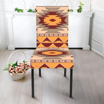 Tribal Southwestern Navajo Pattern Print Dining Chair Slipcover
