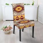 Tribal Southwestern Navajo Pattern Print Dining Chair Slipcover