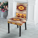 Tribal Southwestern Navajo Pattern Print Dining Chair Slipcover