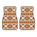 Tribal Southwestern Navajo Pattern Print Front Car Floor Mats