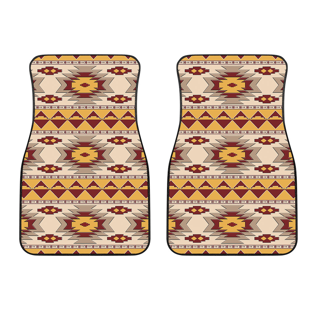 Tribal Southwestern Navajo Pattern Print Front Car Floor Mats