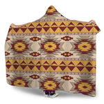 Tribal Southwestern Navajo Pattern Print Hooded Blanket