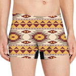 Tribal Southwestern Navajo Pattern Print Men's Boxer Briefs