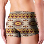 Tribal Southwestern Navajo Pattern Print Men's Boxer Briefs