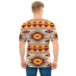 Tribal Southwestern Navajo Pattern Print Men's T-Shirt