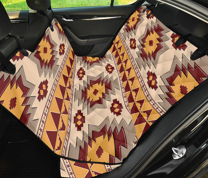 Tribal Southwestern Navajo Pattern Print Pet Car Back Seat Cover
