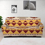 Tribal Southwestern Navajo Pattern Print Sofa Cover