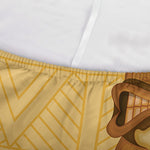 Tribal Tiki Mask Pattern Print Sofa Cover