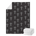 Tribal Totem Pattern Print Blanket