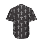 Tribal Totem Pattern Print Men's Baseball Jersey