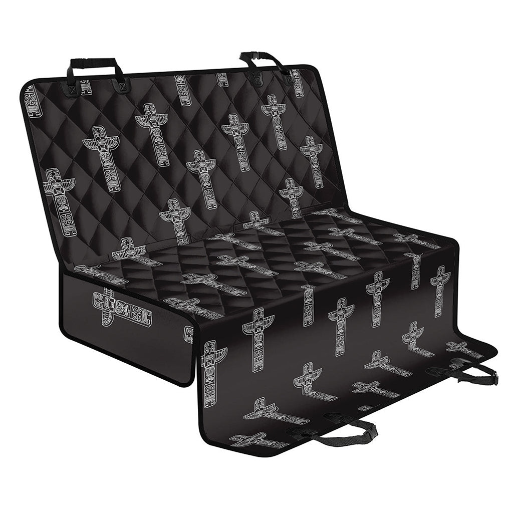 Tribal Totem Pattern Print Pet Car Back Seat Cover