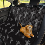Tribal Totem Pattern Print Pet Car Back Seat Cover