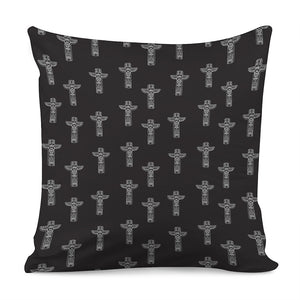 Tribal Totem Pattern Print Pillow Cover