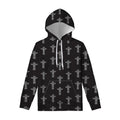 Tribal Totem Pattern Print Pullover Hoodie