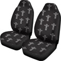 Tribal Totem Pattern Print Universal Fit Car Seat Covers