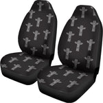 Tribal Totem Pattern Print Universal Fit Car Seat Covers