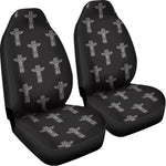 Tribal Totem Pattern Print Universal Fit Car Seat Covers