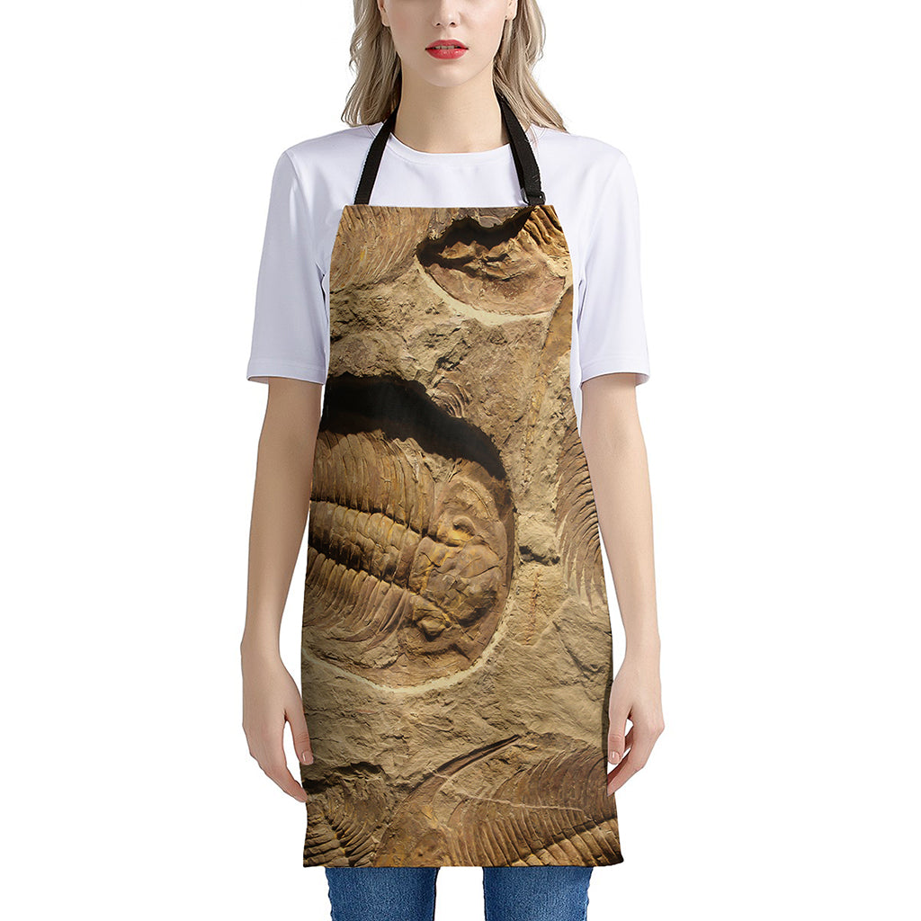 Trilobite Fossil Print Apron